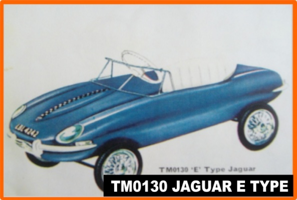 TRIANG  JAGUAR E TYPE PEDAL CAR PARTS